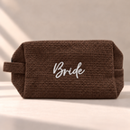 Waffle Embroidered Bridge Bag