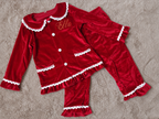 Luxury Children's Christmas Embroidered Pyjamas